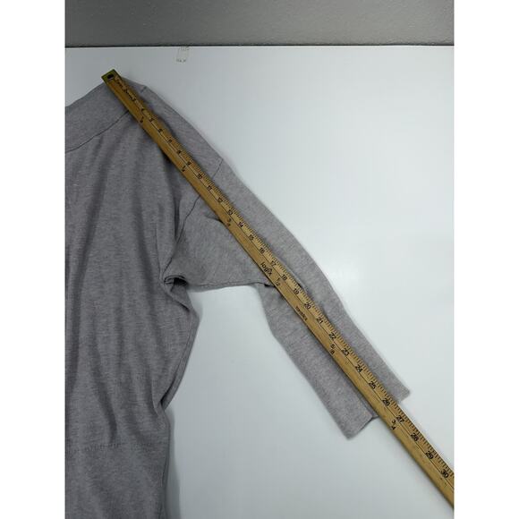 Express Womens Shirt Size Large Tan Long Sleeve Boat Neck - Picture 8 of 10